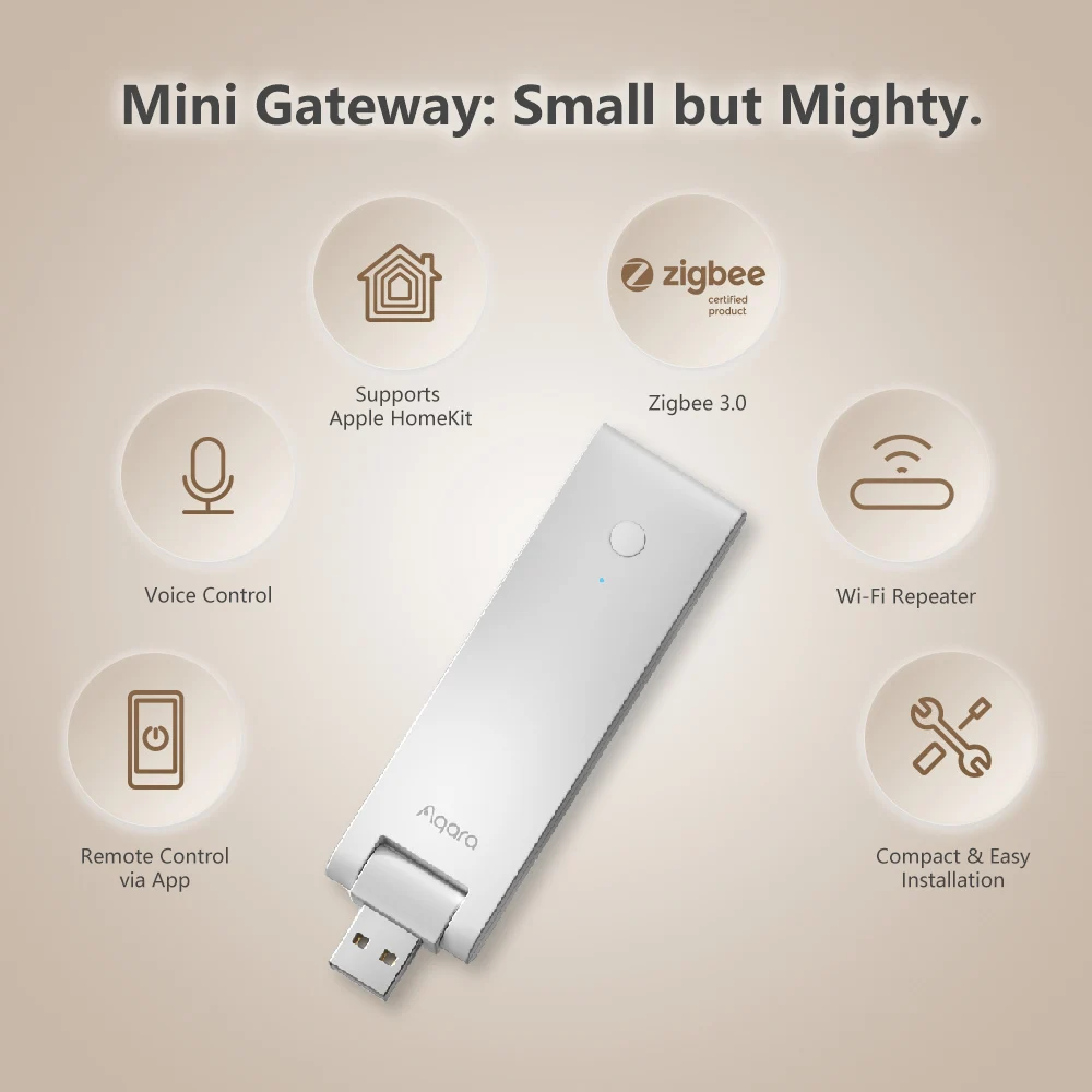 Aqara Smart Gateway E1 Hub Zig - Xiaomi Hub Mijia Hub recension och pris